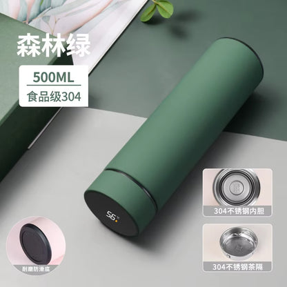 316L Stainless Steel Thermos Bottle Insulated Cup Temperature Display Smart Thermos Water Bottle Intelligent Vacuum Flasks