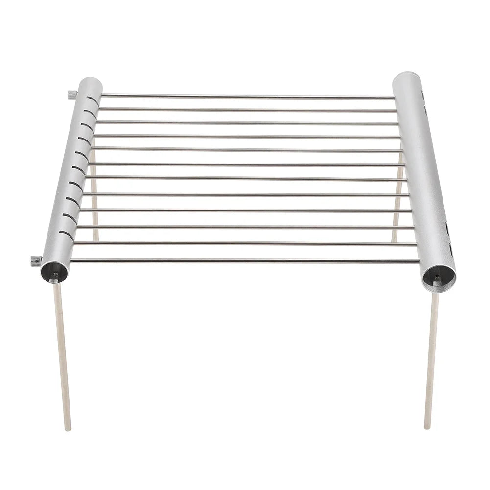 Camping Grill Portable Camping Grill Stainless Steel Camping Grill Portable Compact Camping Grill Stainless Steel Folding BBQ Tube Outdoor Backpackers