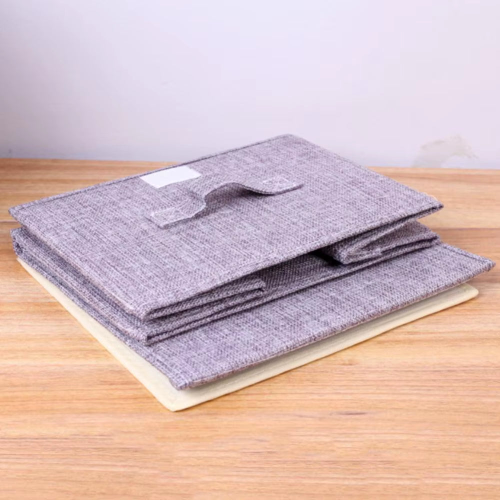 Foldable Clothing Underwear Socks Storage Box Container Home Wardrobe Organizer