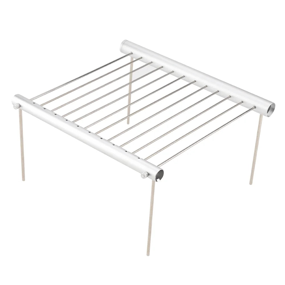 Camping Grill Portable Camping Grill Stainless Steel Camping Grill Portable Compact Camping Grill Stainless Steel Folding BBQ Tube Outdoor Backpackers