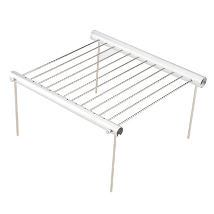 Camping Grill Portable Camping Grill Stainless Steel Camping Grill Portable Compact Camping Grill Stainless Steel Folding BBQ Tube Outdoor Backpackers